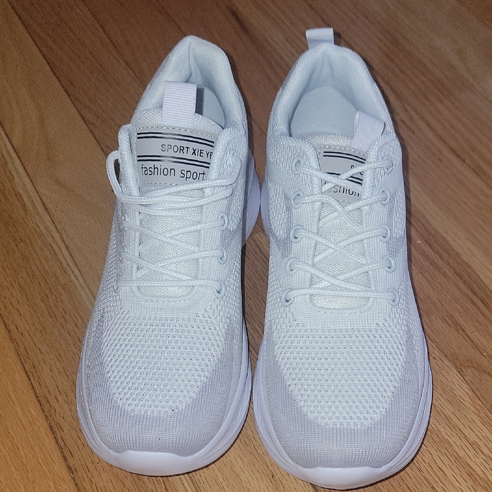 White Athletic Sneakers